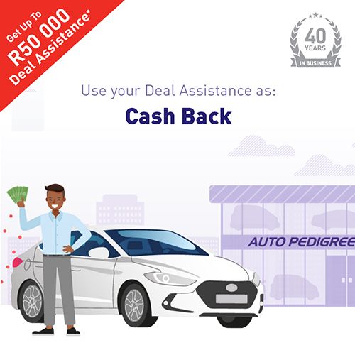 Auto Pedigree deal assistance used as cash back example