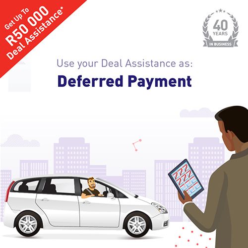  Example of how the deal assistance deferred payment option works